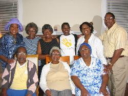 Charlene, Pauline, Azalee, Sharee, Ivory, Bobby, Daddy, Goldie, Mother